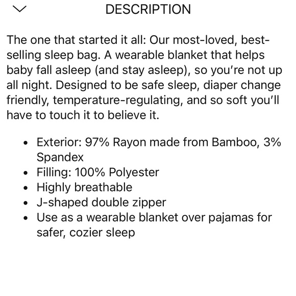 NWT Kyte Baby Sleep Sack - Picture 8 of 9